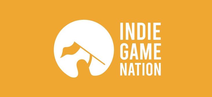 Affiche Indie Game Nation 2020 - rencontres du jeu vidéo indépendant