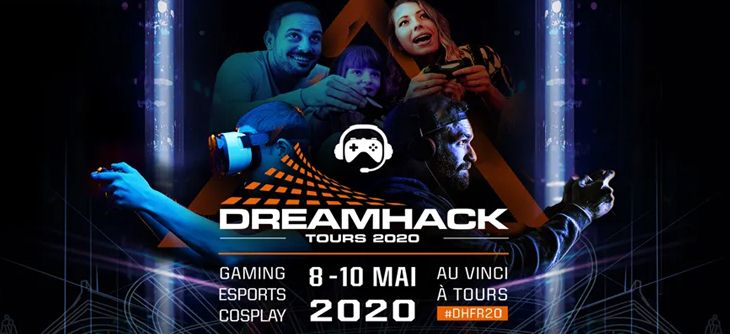 Affiche Dreamhack Tours 2020