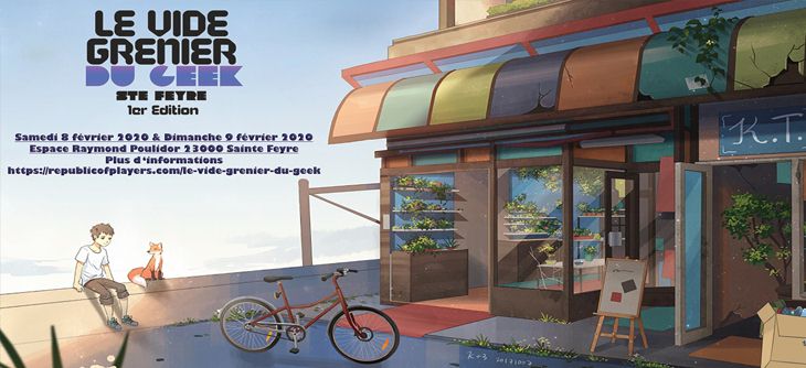 Affiche Vide Grenier Geeks Affiche Vide Grenier Geeks