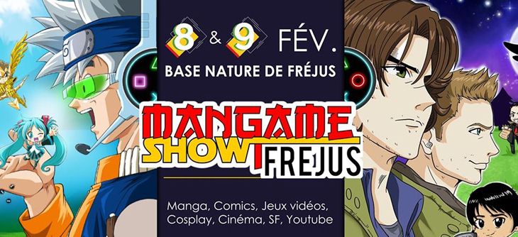 Affiche Mangame Show Fréjus 2020 Winter Edition