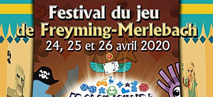 Affiche Et si on jouait ? - édition 2020 du Festival du Jeu de Freyming-Merlebach