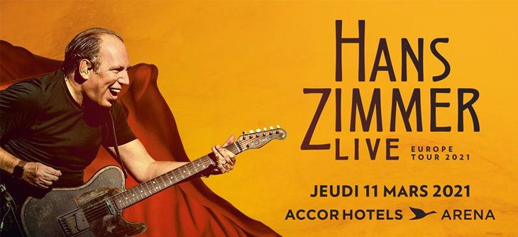 Affiche Hans Zimmer Live - Europe Tour 2021