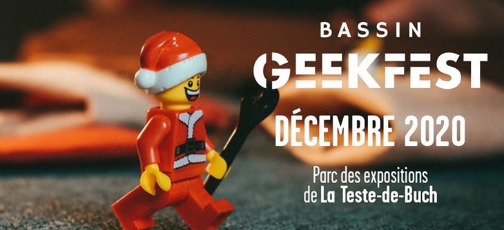 Affiche Bassin Geek Festival 2020 Affiche Bassin Geek Festival 2020