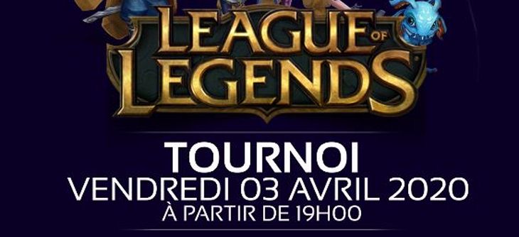 Affiche Tournoi League of Legends - LOL