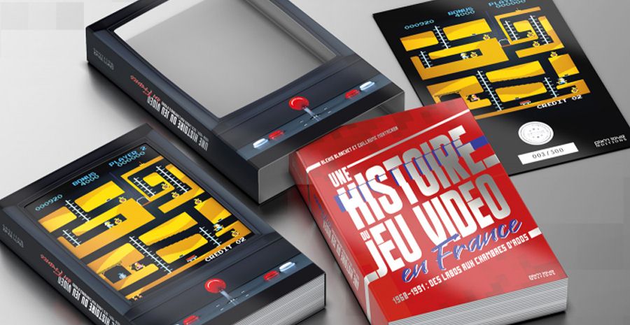 Affiche Présentation du livre - Une histoire du jeu vidéo en France - Affiche Présentation du livre - Une histoire du jeu vidéo en France -
