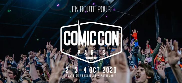 Affiche Comic Con Paris 2020 - festival européen de la pop culture
