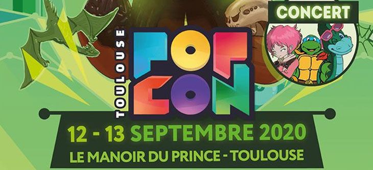 Affiche Popcon Toulouse 2020