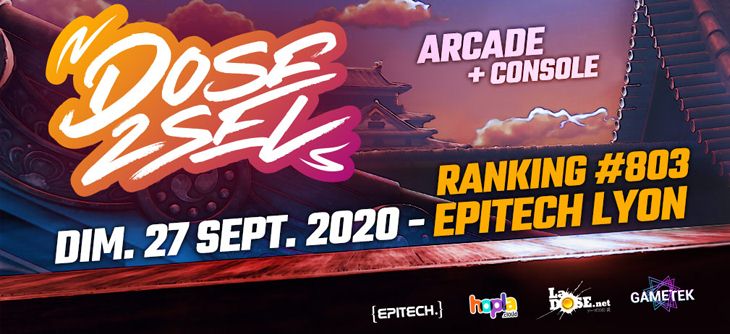 Affiche La DOSE2SEL - Ranking Arcade + Console