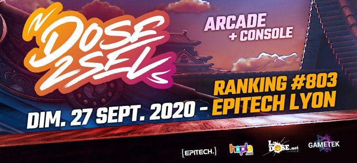 Affiche La DOSE2SEL - Ranking Arcade + Console Affiche La DOSE2SEL - Ranking Arcade + Console