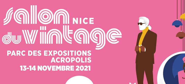 Affiche Salon du Vintage de Nice