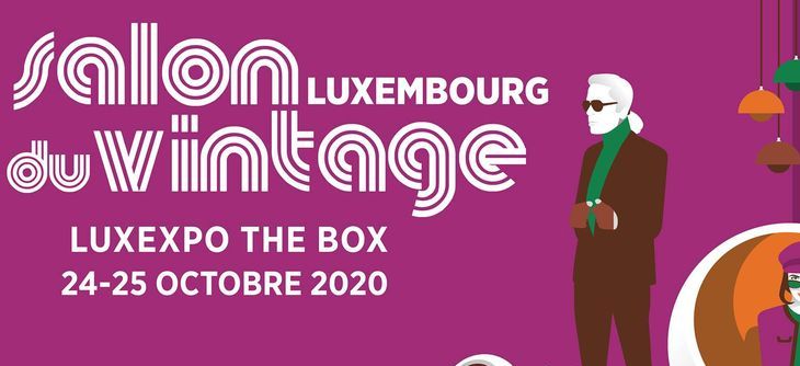 Affiche Salon du Vintage du Luxembourg Affiche Salon du Vintage du Luxembourg
