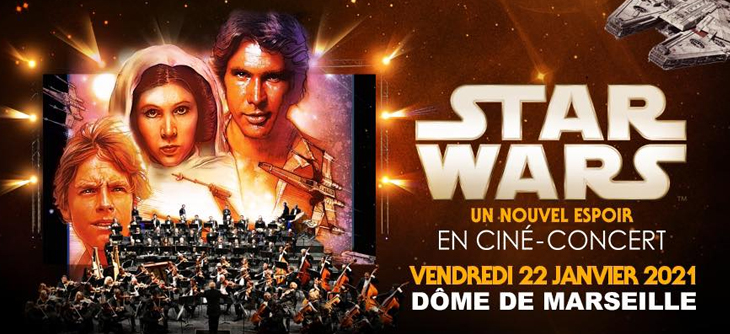Affiche Star Wars in concert