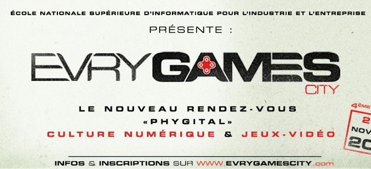 Affiche Evry Games City Phygitale - 4ème édition