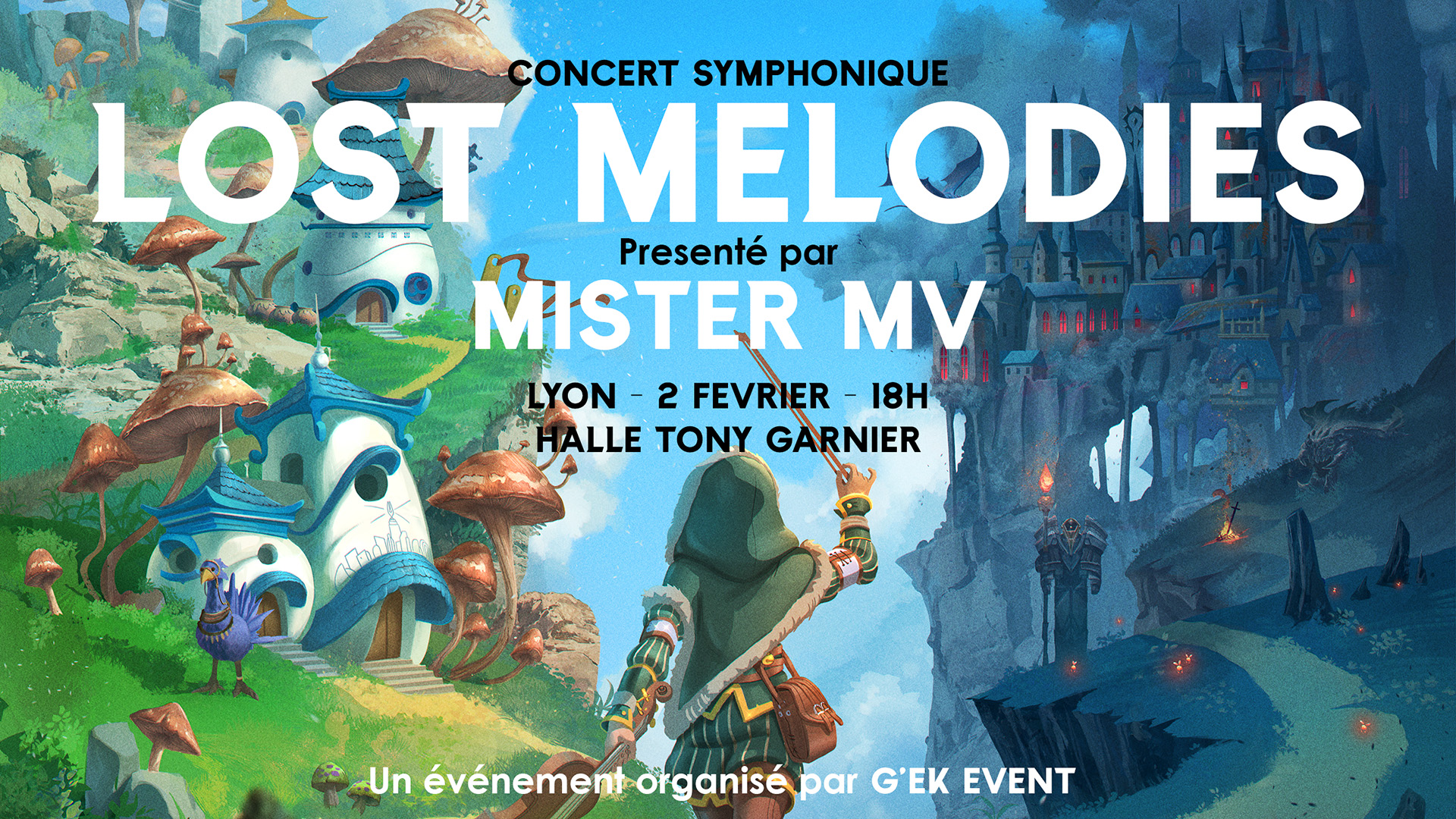 Affiche Lost Melodies - Concert Symphonique présenté par Mister MV Affiche Lost Melodies - Concert Symphonique présenté par Mister MV