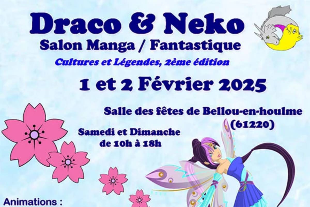 Affiche Drako & Neko, cultures et légendes Affiche Drako & Neko, cultures et légendes