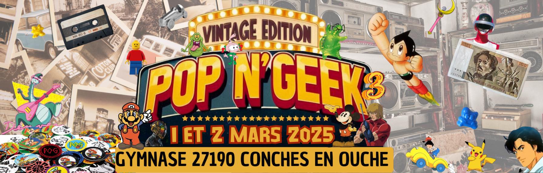 Affiche POP N'GEEK Affiche POP N'GEEK
