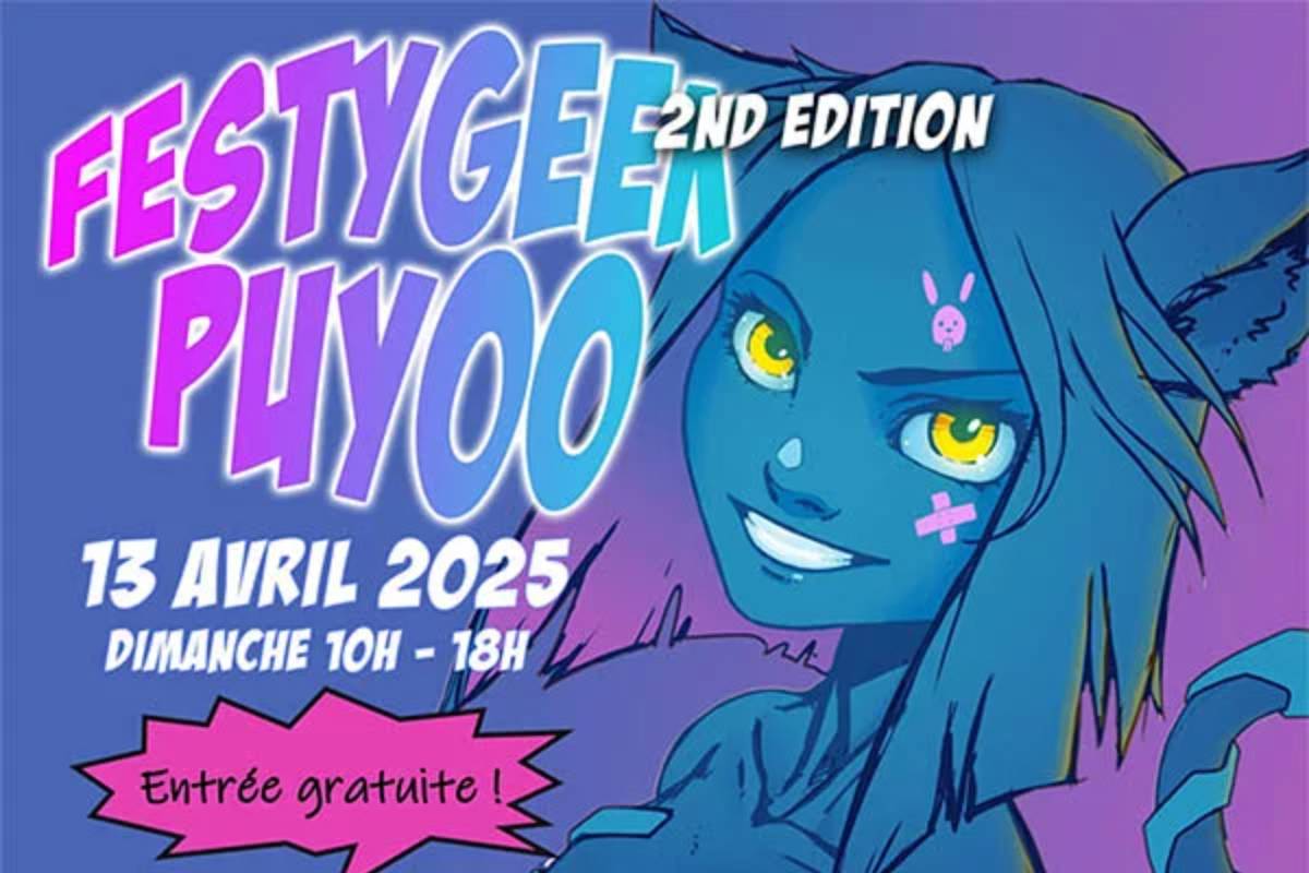 Affiche Festygeek 2025 Affiche Festygeek 2025