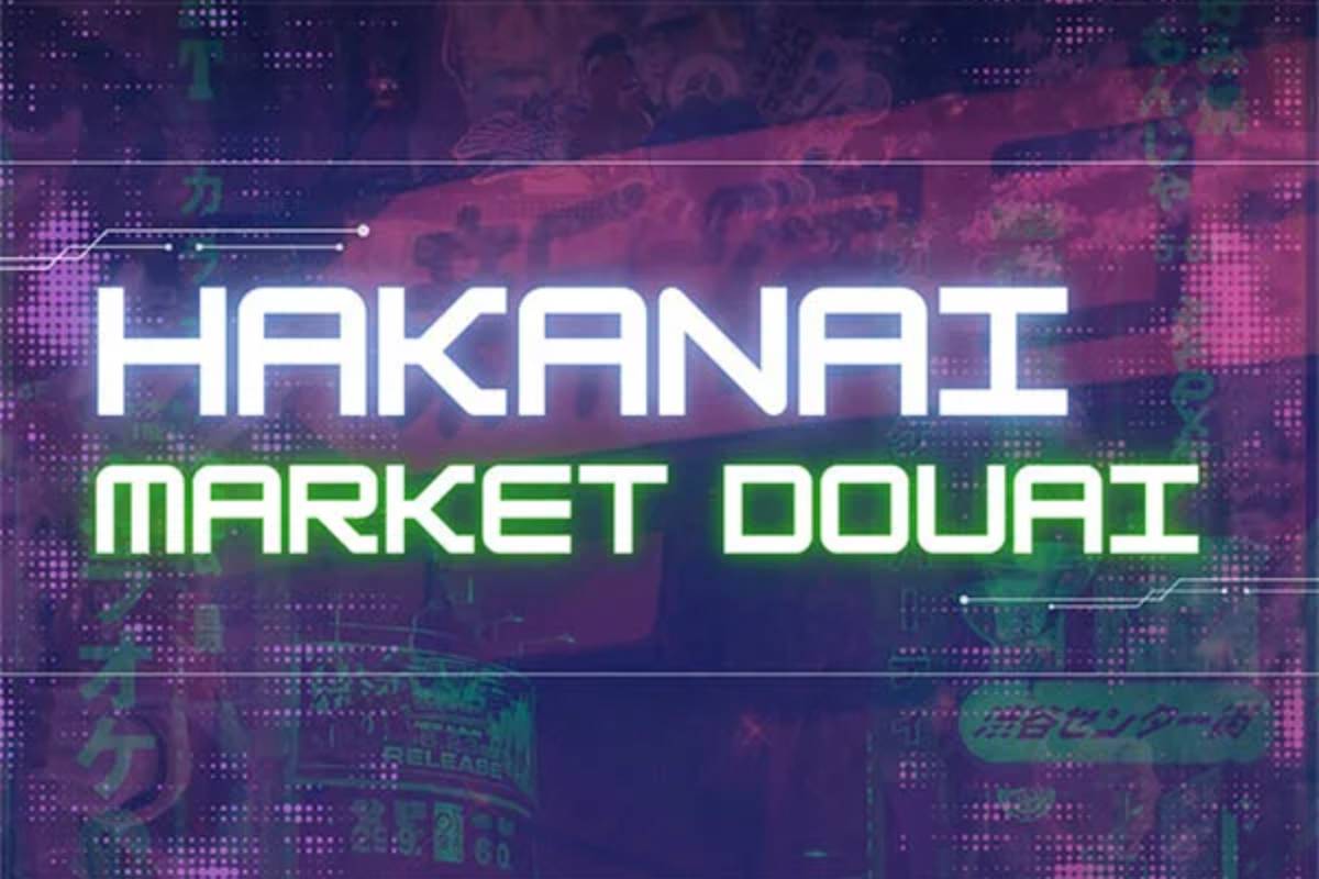 Affiche Hakanai Market Douai