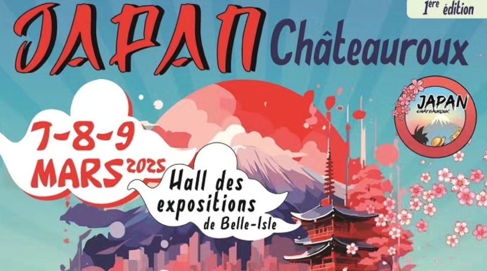 Affiche Japan Châteauroux 2025 Affiche Japan Châteauroux 2025