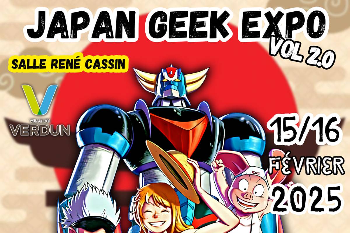 Affiche Japan Geek Expo Verdun