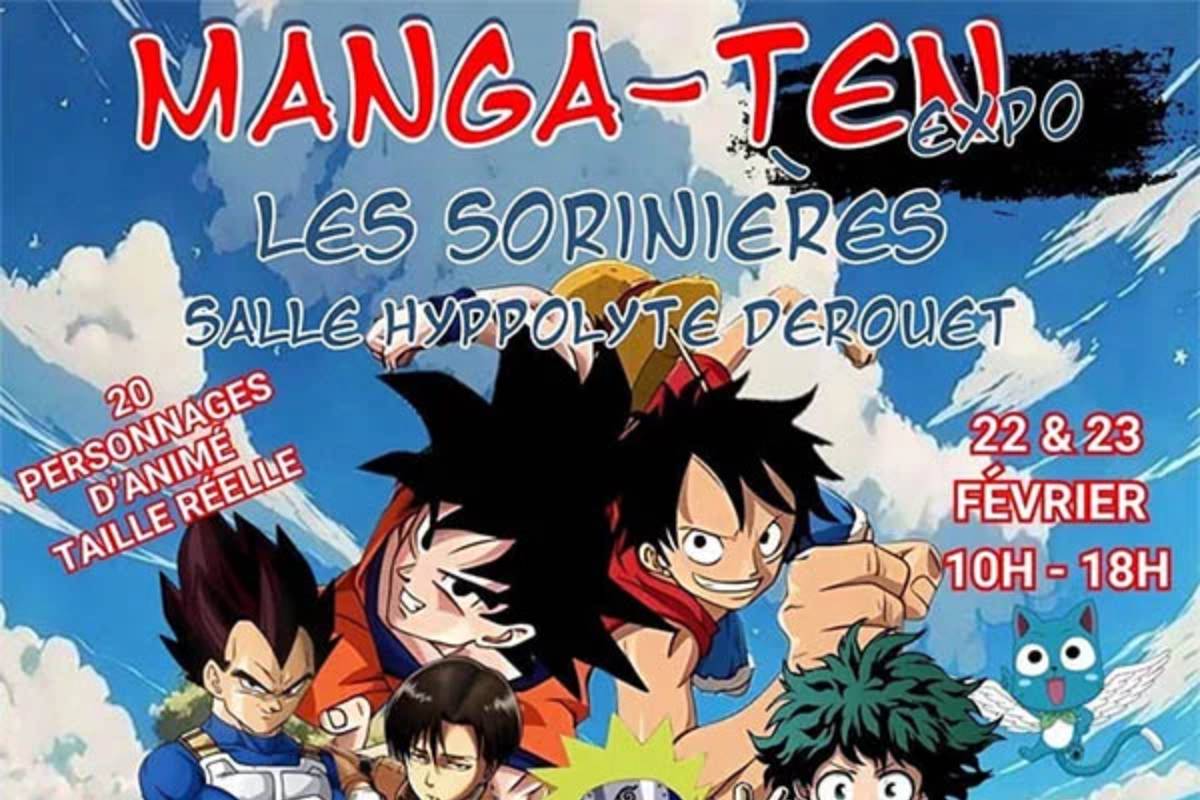 Affiche Convention Mangas-Ten Expo Affiche Convention Mangas-Ten Expo