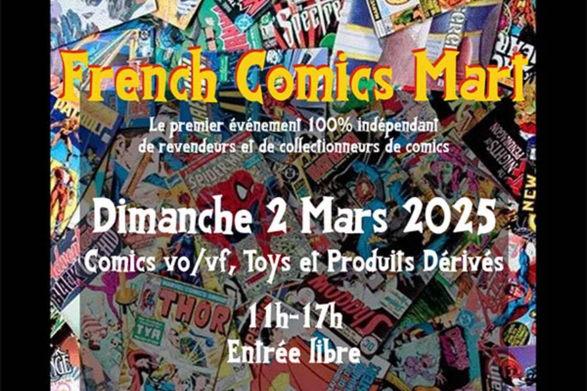 Affiche French Comics Mart