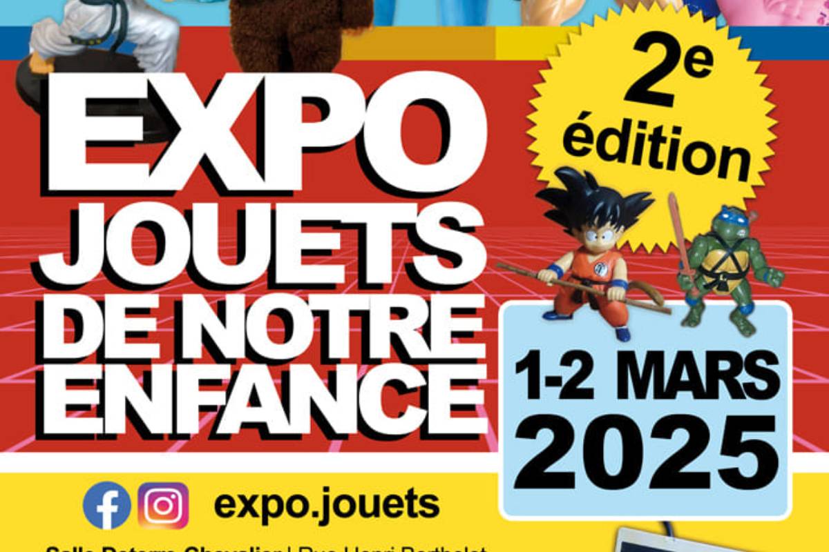 Affiche Exposition des jouets de notre enfance 2025 Affiche Exposition des jouets de notre enfance 2025