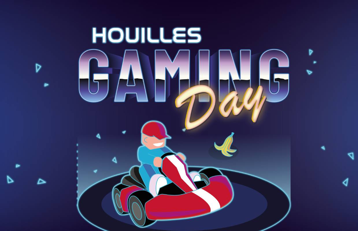 Affiche Houilles Gaming Day 2025 Affiche Houilles Gaming Day 2025