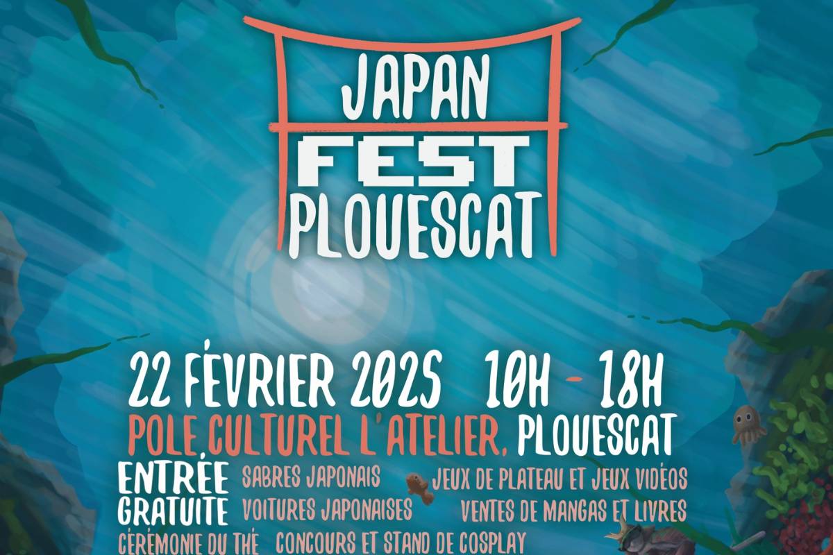 Affiche Japan Fest Plouescat Affiche Japan Fest Plouescat