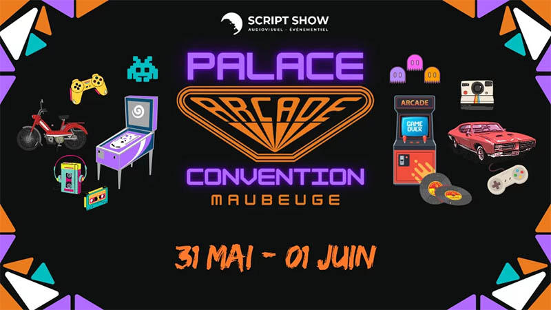 Affiche Palace Arcade Convention Affiche Palace Arcade Convention