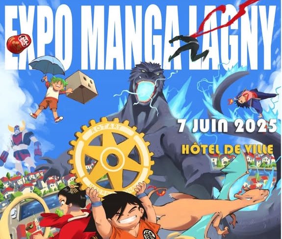 Affiche Expo Manga Lagny Affiche Expo Manga Lagny