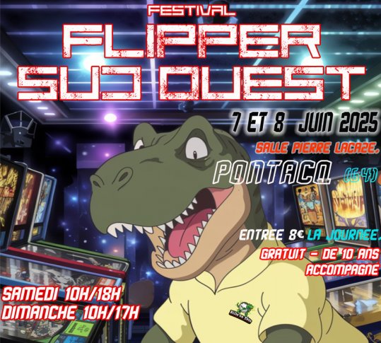 Affiche Festival Flipper Sud Ouest Affiche Festival Flipper Sud Ouest