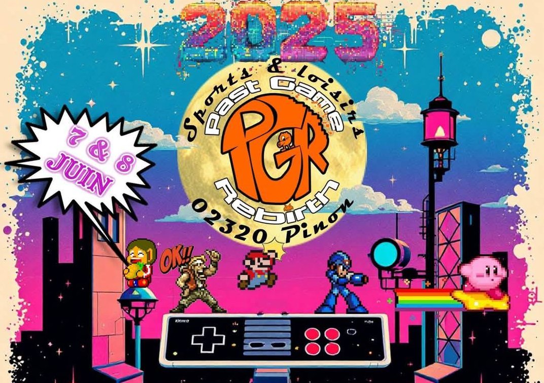 Affiche Past Game Rebirth - PGR