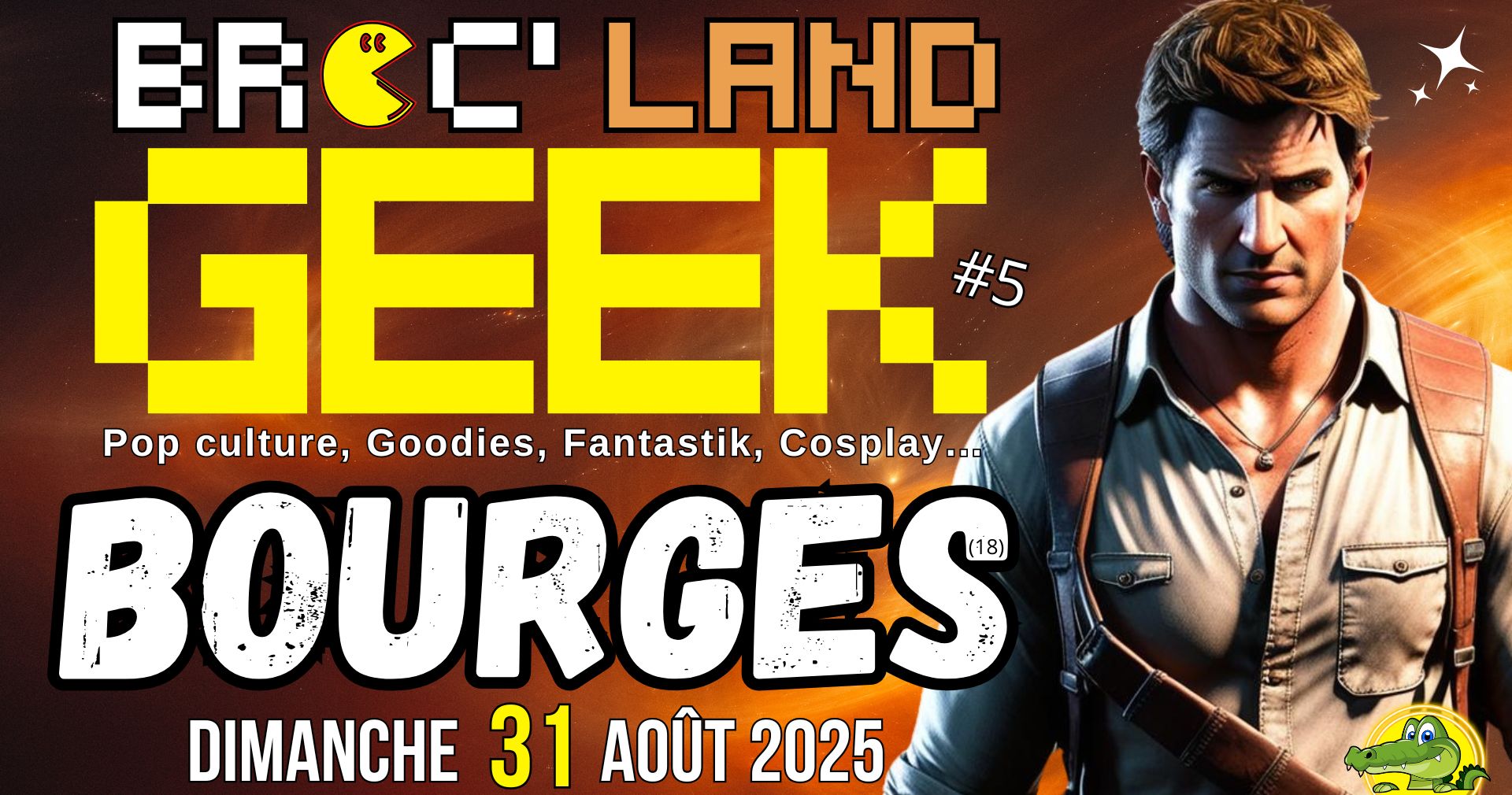 Affiche Broc'Land Geek - Bourges Affiche Broc'Land Geek - Bourges