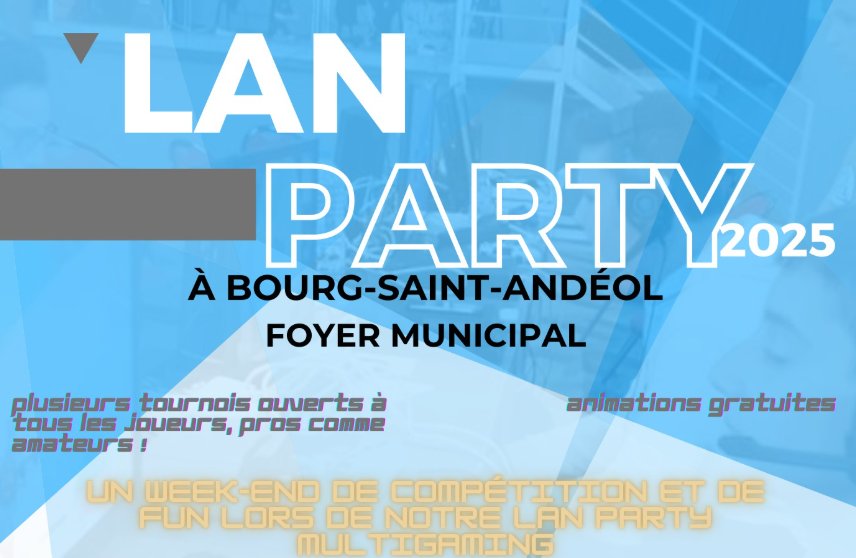 Affiche Geek Area Party Affiche Geek Area Party