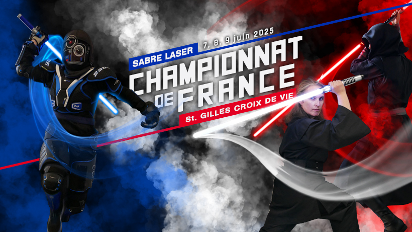 Affiche Championnat de France de Sabre Laser Affiche Championnat de France de Sabre Laser