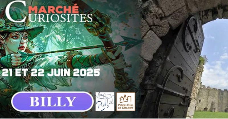 Affiche Marché Curiosités Médiéval Fantasy Affiche Marché Curiosités Médiéval Fantasy