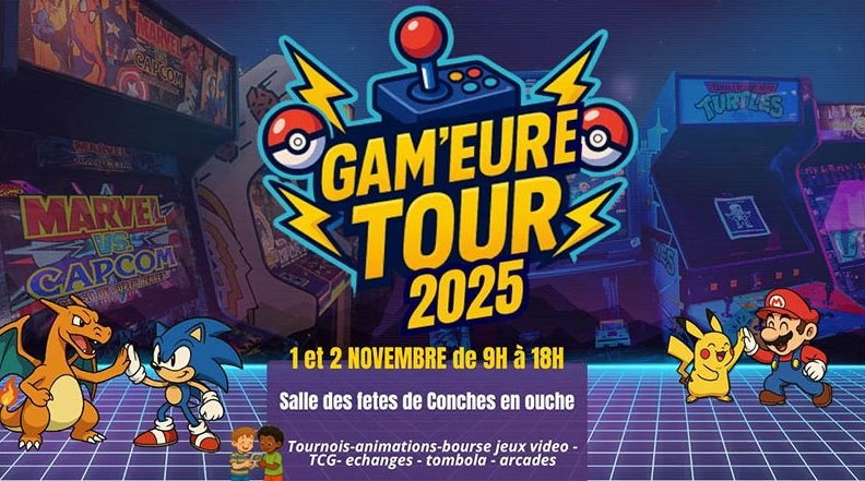 Affiche Game'Eure Tour Affiche Game'Eure Tour