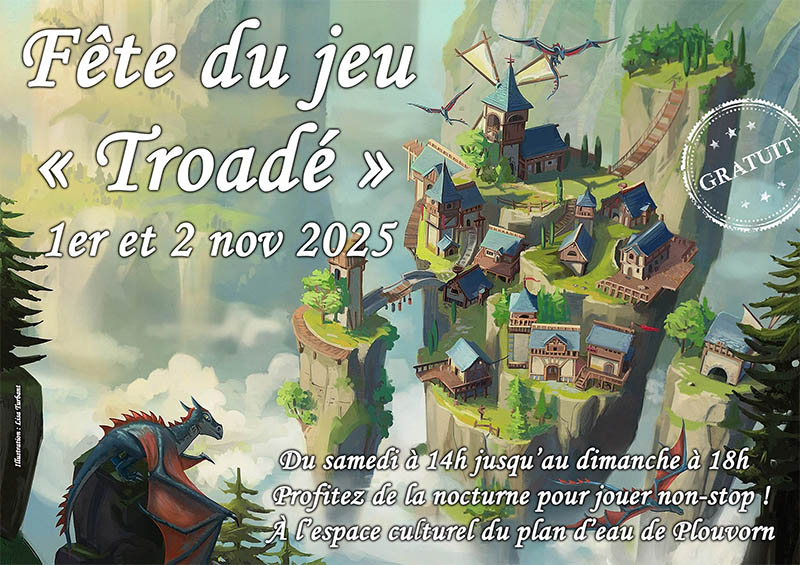 Affiche Fête du jeu Troadé Affiche Fête du jeu Troadé