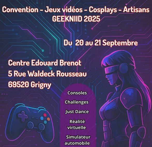 Affiche GeekNIID Affiche GeekNIID