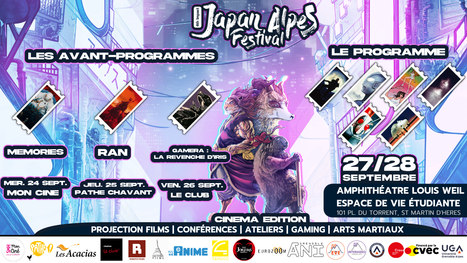 Affiche Japan Alpes Festival
