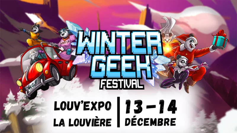 Affiche Le Winter Geek Festival Affiche Le Winter Geek Festival