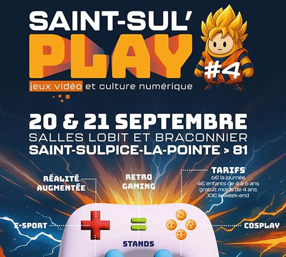 Affiche Saint Sul'Play Affiche Saint Sul'Play