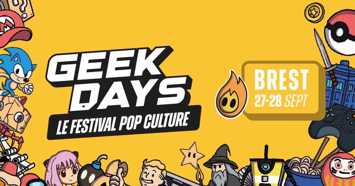 Affiche Geek Days Brest Affiche Geek Days Brest