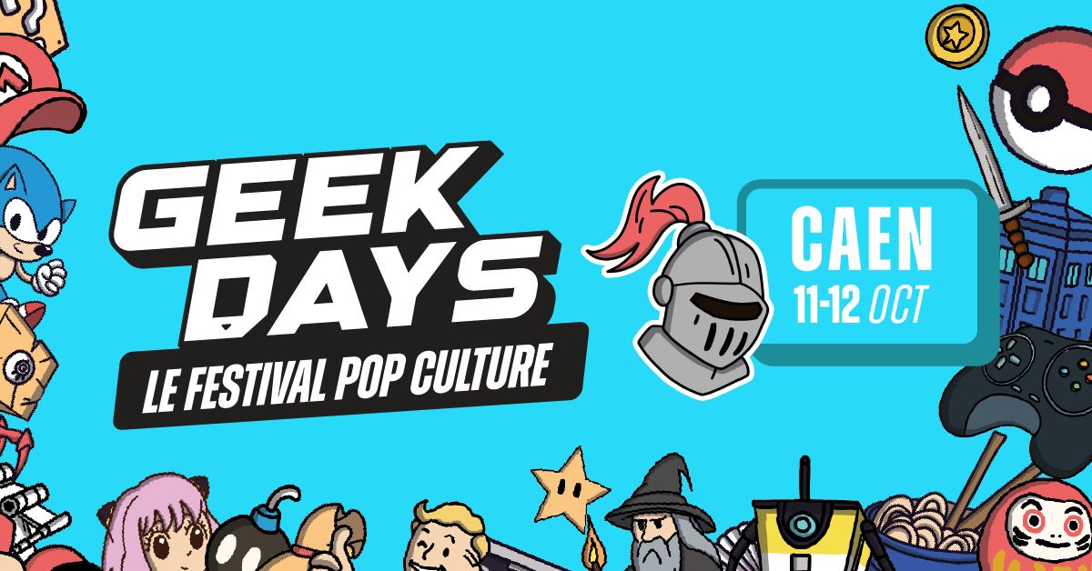 Affiche Geek Days Caen Affiche Geek Days Caen