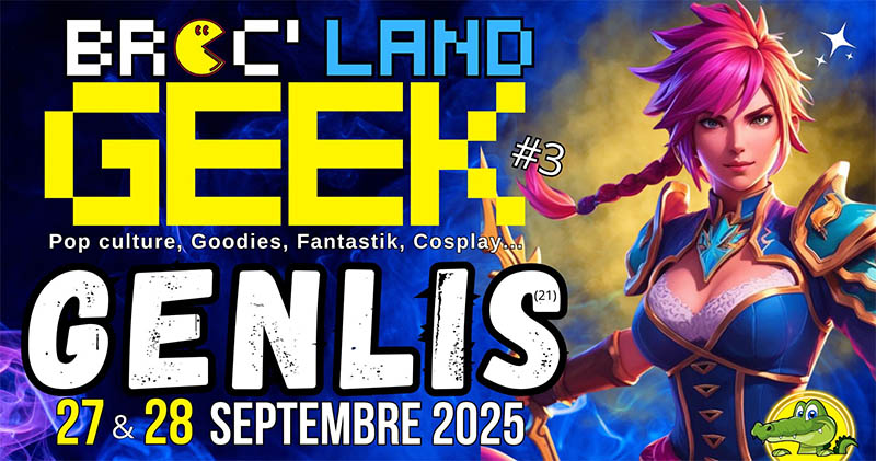 Affiche Broc Land Geek Genlis