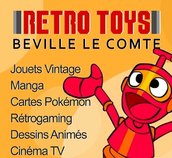 Affiche Retro Toys Béville le Comte