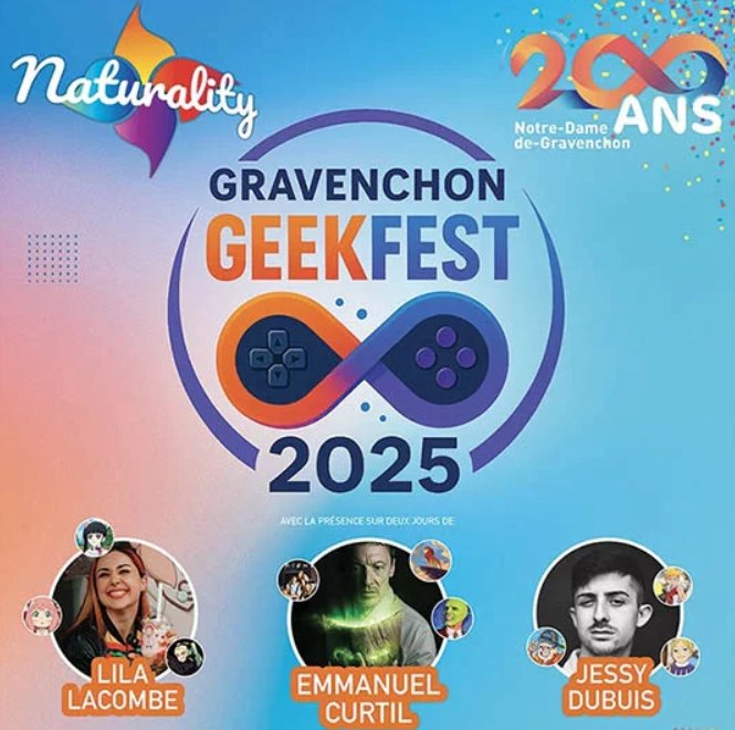 Affiche Gravenchon Geek'Fest