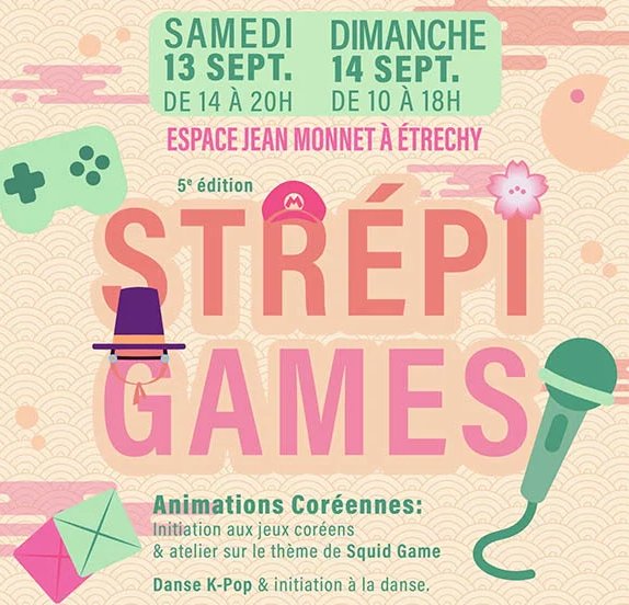 Affiche Strepigames