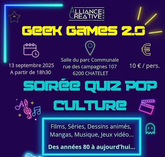 Affiche Geek Games